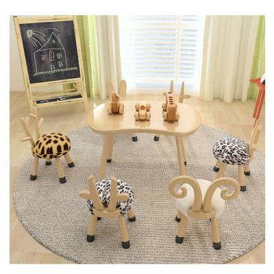 China Traditional Hottest Wood Set 02 Cafe Kids Table Wooden Child Chair Plastic Furniture for sale