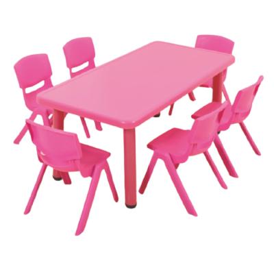 China Contemporary Quality And Factory Chair Set 03 Plastic Desk Kid Children Study Adjustable Table for sale