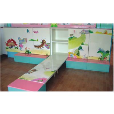 China OEM / ODM Asian Happy Welcome Car Kids Sleep Slide Bed Kid Furniture Three In One for sale