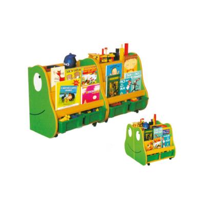 China Modern Preschool Furniture Child Storage Kids Room Cabinets Shelf for sale