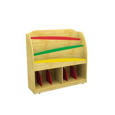 China Modern Wooden Furniture Preschool Cabinet For Kids Bookshelf for sale