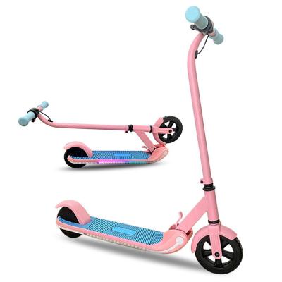 China Speaker +led Lights QMWHEEL 7 Inch 2 Wheel Electric Scooter For Kids E Roller Electric Kick Scooter Eu Europe Warehouse for sale