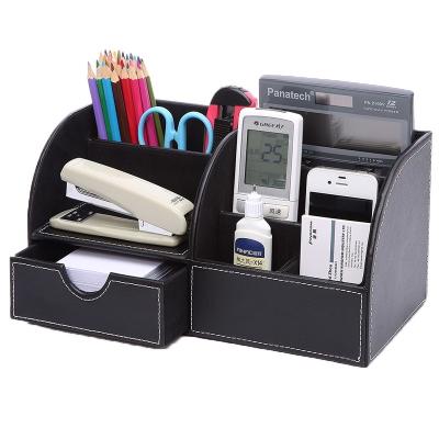 China New And Innovative Designed Square Pen Holder Business Card Pen Holder New Products For Office for sale