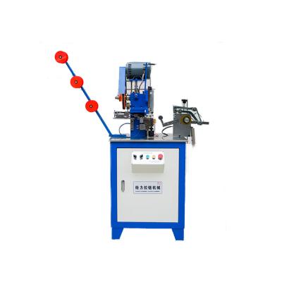 China Full Auto Bottom Zipper Stop Machine Placing Slider Bottom Stop Zipper Plastic Nylon Making Machine for sale