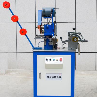 China Wholesale Full Automatic Bottom Zipper Stop Machine Metal Zipper Sliders Production Bottom Stop Machine for sale