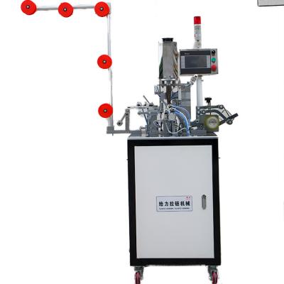 China Invisible Type Top Stop Metal Bottom Machine U Defect Nylon Zipper Stopper Zipper Making Equipment Machine for sale