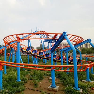 China outdoor large amusement rides small roller coaster ride for sale