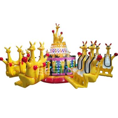 China Carnival Rides Kids Amusement Equipment Jumping Rides Happy Kangaroo Jump For Sale for sale