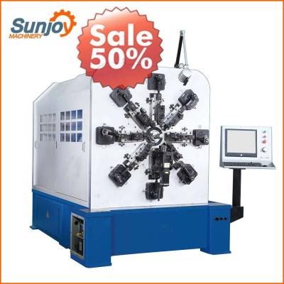 China Factory 12 Axis Camless Spring Machine, Manufacturer with Sunjoy ISO for sale