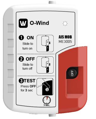 China GPS Satellite Rescue Beacon With 121.5 MHz Locationg Transmitter Frequency for sale