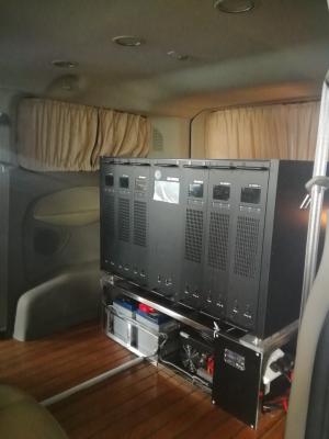 China AV220V Vehicle Mounted Jammer 500 Watt Low Power For Some VIP Convoy for sale