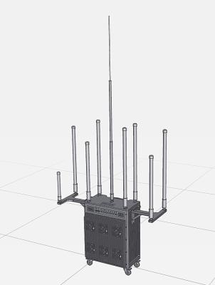 China Hohe Sicherheits-Militärsignal-Störsender 20MHz zur Frequenz 6GHz zu verkaufen