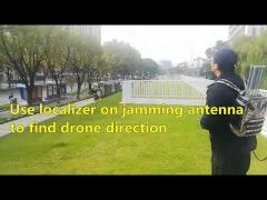 Recognition Drone Detection System Portable With Backpack