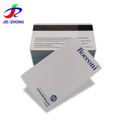 China Waterproof / Waterproof Printing NFC Chip Visit Club Member Hotel Access RFID Key Card With Magnetic Stripe for sale