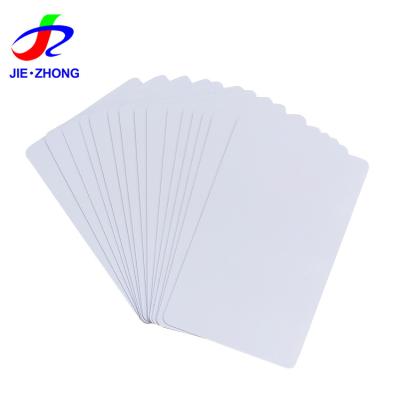 China Waterproof/Waterproof Printable Sublimation PVC Blank Wite Photo Plastic ID Card Manufactory for sale