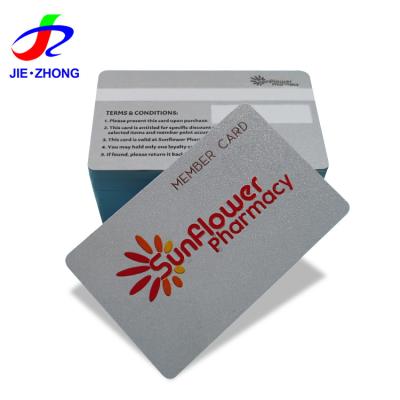 China Waterproof / Waterproof Professional Printing Custom Plastic PVC Privilege Fidelity Card Manufacturer for sale