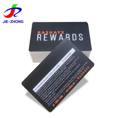 China Waterproof / Waterproof High Quality Printing Custom Plastic PVC Customer Loyalty Point Reward Cards for sale