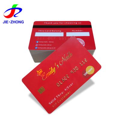 China Professional Printing PVC Plastic Embossing Number Signature VIP ID Cards With QR Code for sale