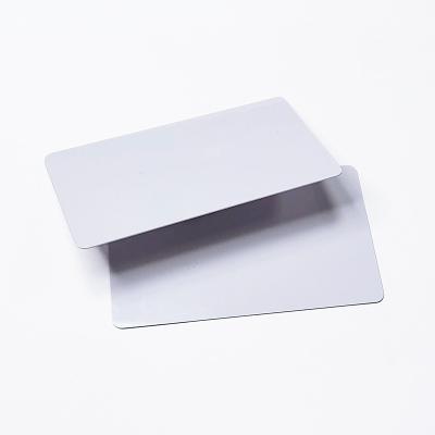 China Custom pvc double sided plain 0.33mm pvc printable nfc 215 card printer pvc id card printing squirt / inkjet for sale