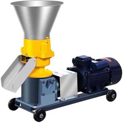 China Easy Operation Mini Rolling Mill Wood Pellet Machine Mini Pellet Making Machine For Sale for sale