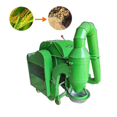 China High Efficiency Easy Operation Mini Paddy Rice Thresher Machine Threshing Wheat Sorghum For Home Use for sale