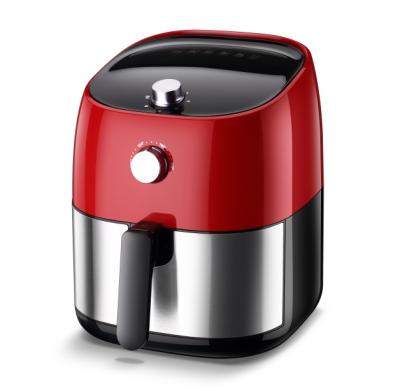 China Air Fryer with Detachable Dishwasher Safe Basket and Easy Use Knobs for Roasting for sale