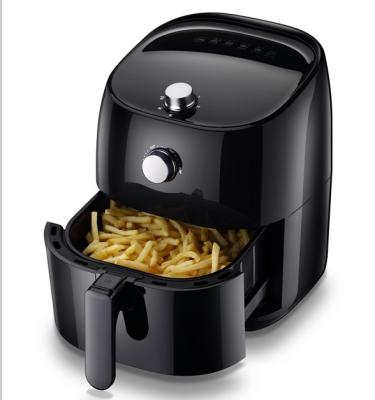 China Electric Air Fryer with Timer and Temperature Control Non-stick Basket for sale