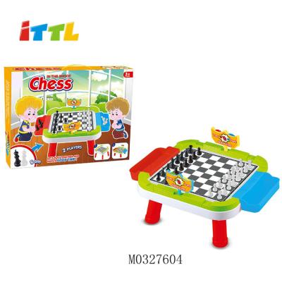 China International Intellectual Chess Table Game Education Home Game Family Plastic Toy Chess For Children for sale