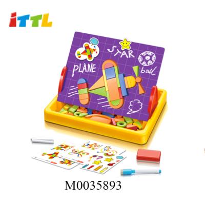 China Kids Drawing Board Educational Toys Learning Letters Writing Board Games for sale