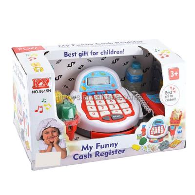 China Children's Cash Register Toys Atmosphere Toys Kids Electronic Cash Register 33.50*19.00*18.00cm for sale