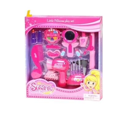 China Fashion beauty set cosmetic toys preschool toys to play set 97.5*35.5*51.5cm for sale