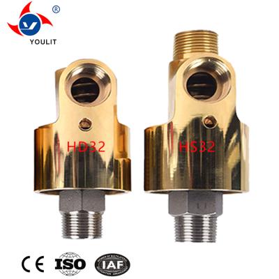 China HD32 HS32 Water Rotary Joint External Cooling Water Screw Type Rotary Joint for sale