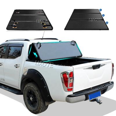 China High Quality Aluminum Triple Ply Tonneau Hard Cover Truck Bed Cover For Great Wall Courier Dmax Ranger for sale