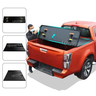 China Pickup Truck Aluminum Triple Hard Tonneau Cover For 2015-2019 F150 5.5' Tonneau Cover for sale