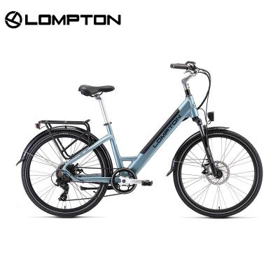 China 2022 Fork e Suspension Geometry Casual Fashion Ergonomic Ergonomic Riding Bikes Electric Bicycles eBike Rides Electric Bike Bicycle for sale