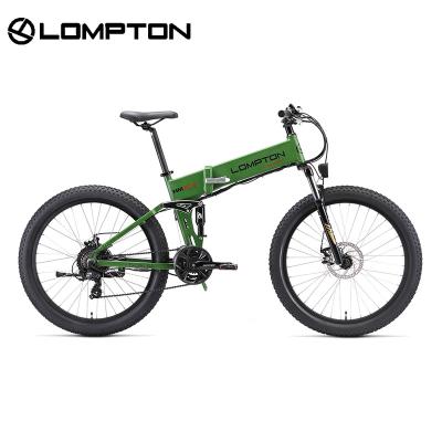 China Sports 48V 500W High Performance Electric Dirt Bike Mountain Fat Tire Electric Bike Offroad Full Suspension Electric Dirt Bike For Adults for sale