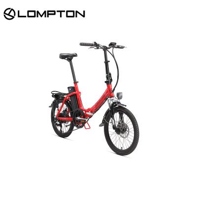 China Shimano 7 speed 35Nm 36V 350W electric bicycles 250w U type aluminum ebike Factory direct sales price 20inch electric foldable ebike frame for sale