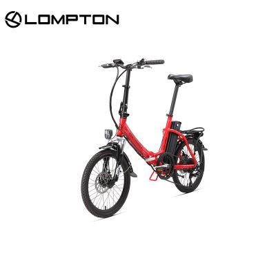 China Aluminum Frame City Bike Shimano 7 U Type Aluminum Speed ​​35Nm 36V 350W Folding 2021 20 Inch Electric Bikes Electric Bicycle Folding E-Bike eBike for sale