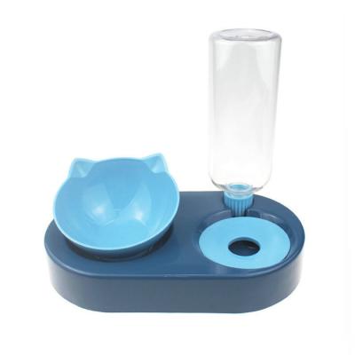 China Wholesale Non-automatic Wholesale Plastic High Quality Slow Cat Water Food Pet Factory Pet Bowl for sale