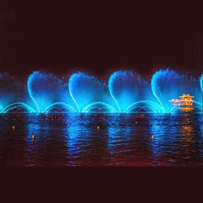 China Great Modern Musical Water Fountain Dancing Project Include Top Grade Musical Fountain Controller for sale