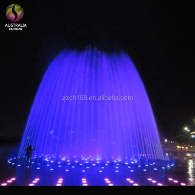 China Modern Square Type Waterscape Music Water Dancing Fountain Systems Outdoor Led Dry Floor Large Fountain for sale