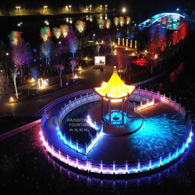 China Modern Large Landscape Project Light Show Water Projection for sale