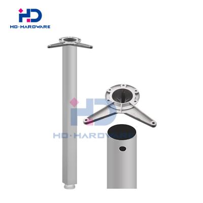 China Modern Hardware Factory Supply Round Chrome Round Table Legs 02.01.015 Metal Legs For Tables for sale