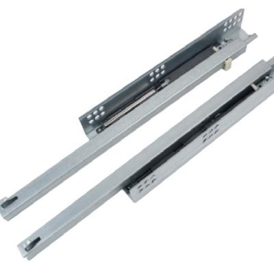 China Modern Undermount 04B.01.004 Full Extension Push Open Drawer Slides for sale