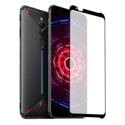 China 2.5D Edge 2.5D Glass 9H Rounded Arc Full Glue Full Coverage Tempered Glass Screen Protector For ZTE Nubia Red Magic 6 6R 3 3s 5s 5G for sale