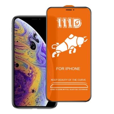 China No Edge White 111D Trouble Curved Tempered Glass Screen Protector For Iphone 12 11 pro NFC Max XR X XS Max Xiomi Poco M3 X3 for sale