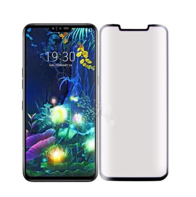 China 3D Curved Full Cover Edge Glue High Quality 3D Curved Full Cover Tempered Glass Screen Protector for LG Wing G8 ThinQ V40 V50 ThinQ G9 3D Velvet Glass for sale