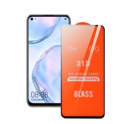 China Easy Full Install Full Cover Glue Screen Protector 21D Tempered Glass Screen Protector For Tecno Camon15 Spark5 Pouvoir 4 pro for sale