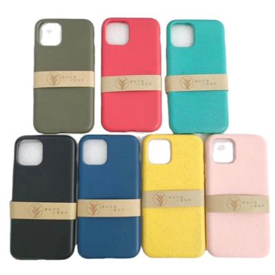 China Wheat Straw Mobile Phone Cover For Samsung A12 A13 A32 A52 A72 A33 A53 A71 Biodegradable Eco-friendly Shockproof Phone Case for sale