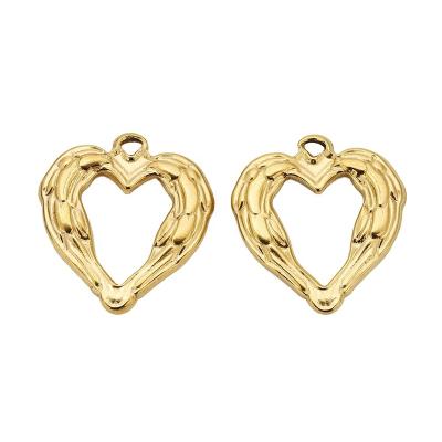 China CLASSIC Heart Pendant Charms DIY Women Necklace Jewelry Making Components Findings Handmade Crafts Accessories for sale